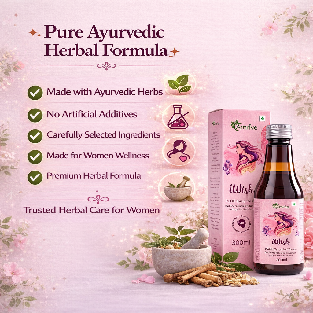 IWish PCOD Syrup – Balance Hormones Naturally