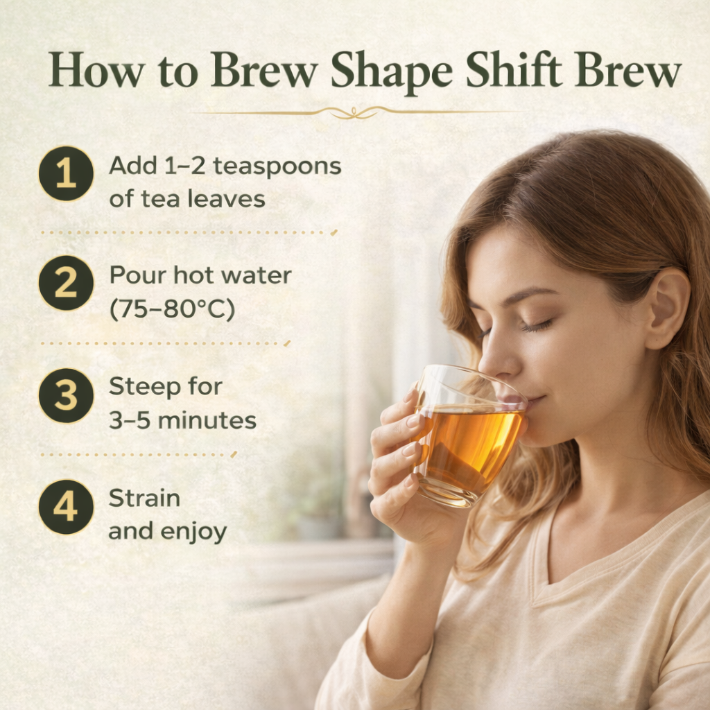 Shape Shift Brew – Metabolism & Wellness Tea