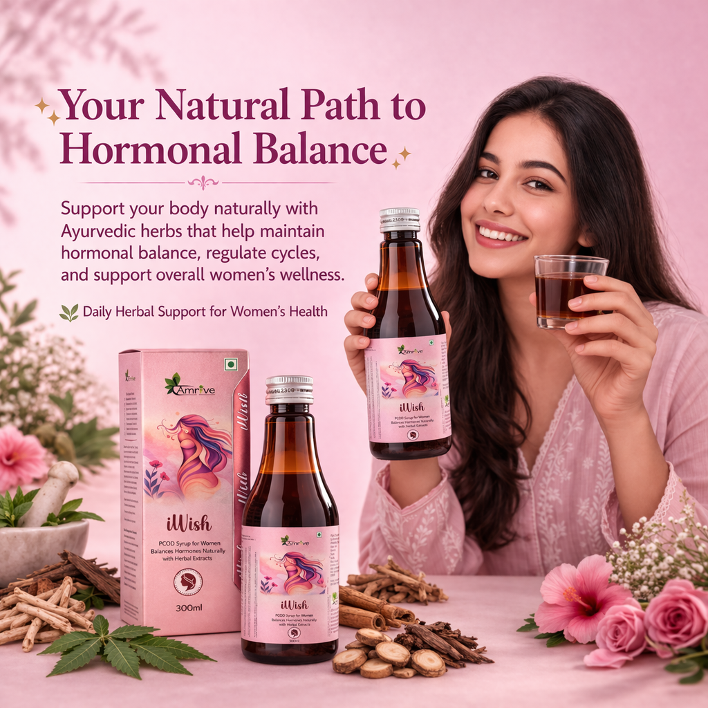 IWish PCOD Syrup – Balance Hormones Naturally